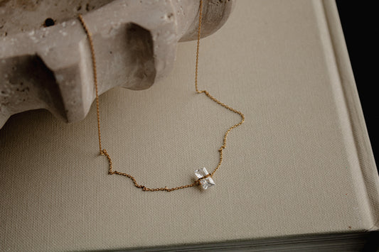 LEONA NECKLACE | waterproof gold necklace