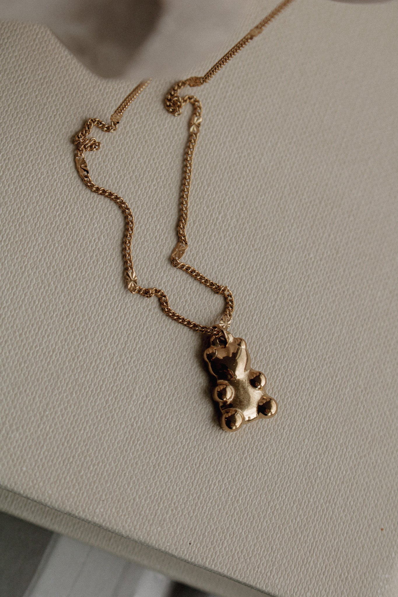 mini gummy bear necklace