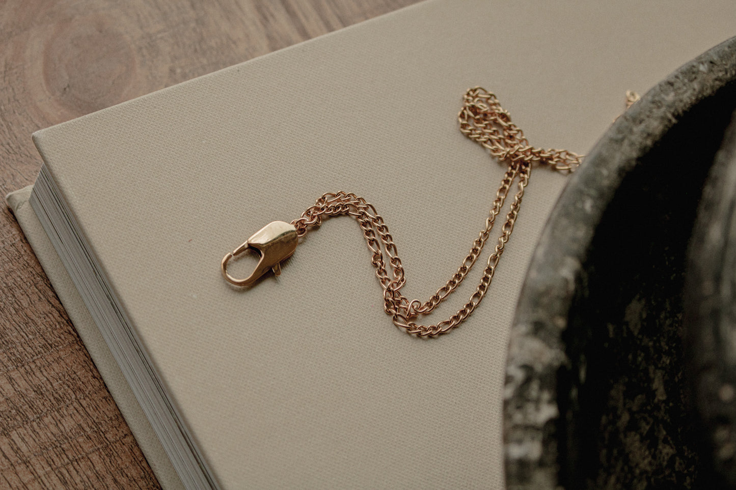 CARI NECKLACE | waterproof gold charm necklace