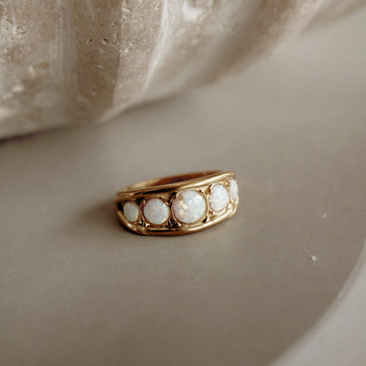 INEZ RING | waterproof gold ring