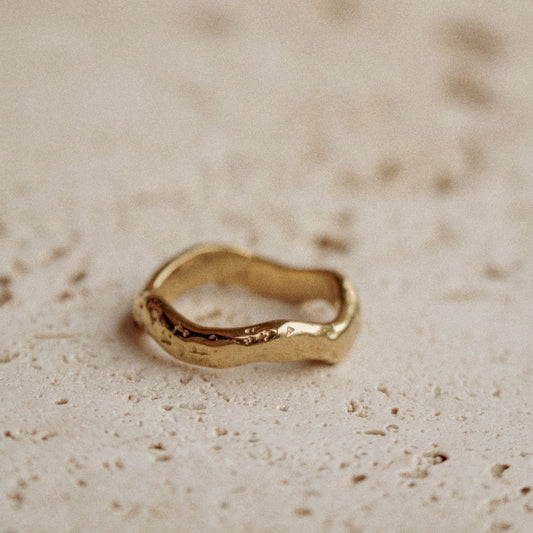 LORNA RING | waterproof gold ring