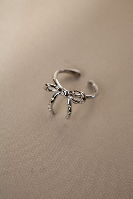 BOW RING | waterproof gold ring