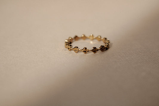 MOLLIE RING | waterproof gold ring