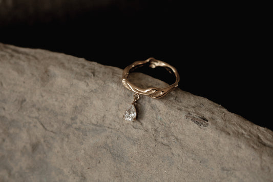 EVIE RING | waterproof gold ring