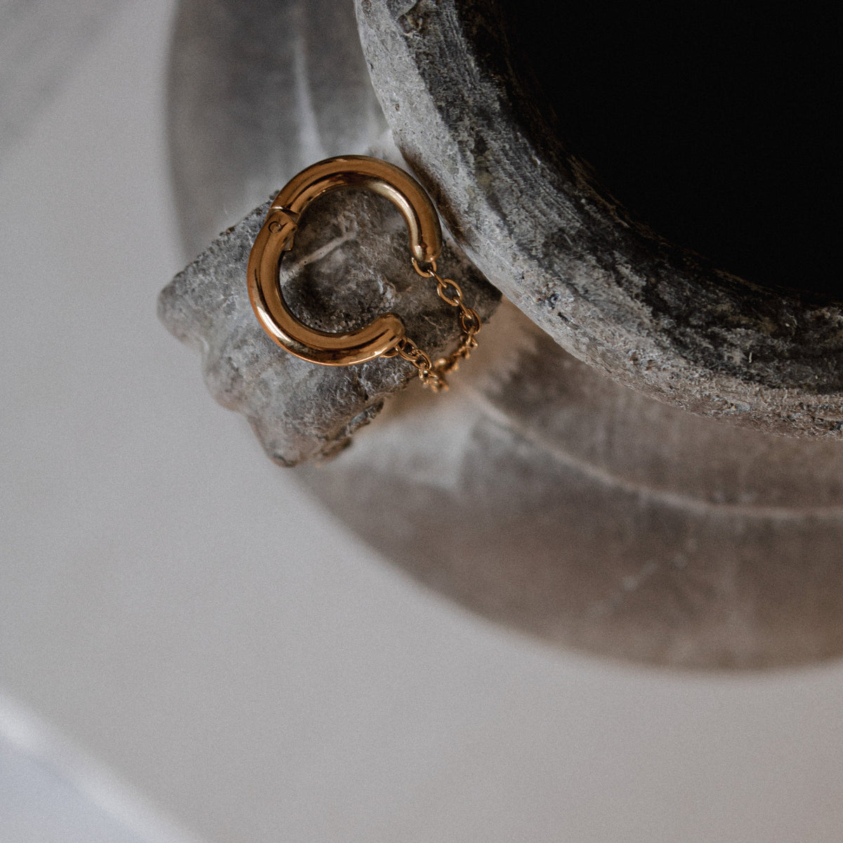 LIVIE EAR CUFF | waterproof gold earring