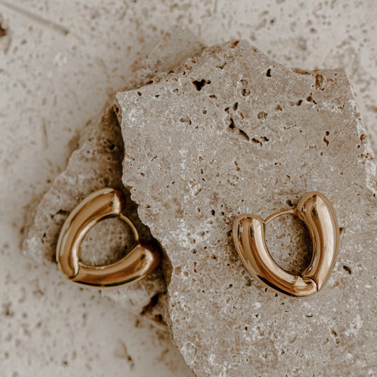 LOLLY HUGGIES | waterproof gold earrings