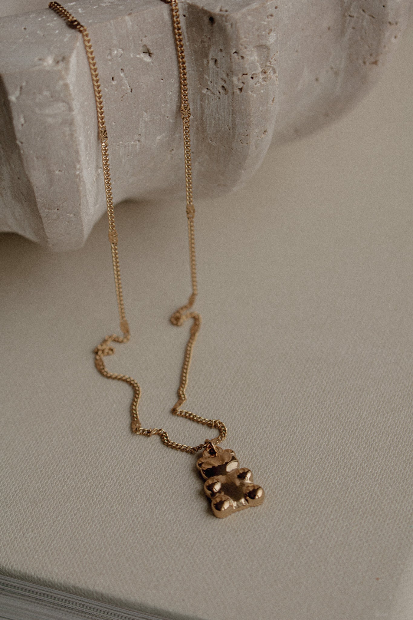 mini gummy bear necklace