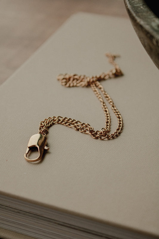 CARI NECKLACE | waterproof gold charm necklace