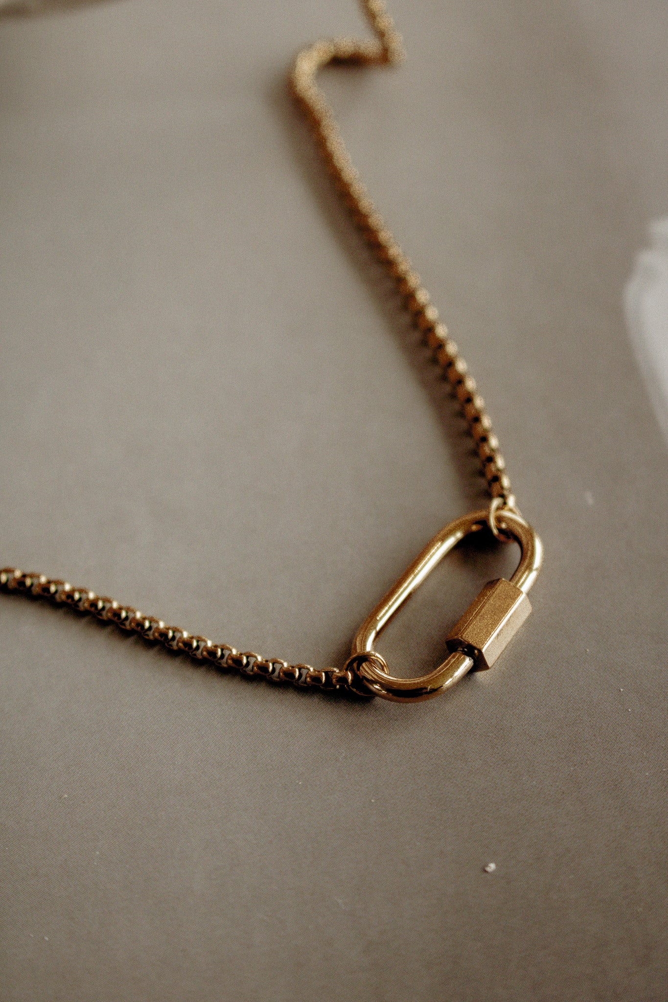 NONA NECKLACE | waterproof gold charm necklace