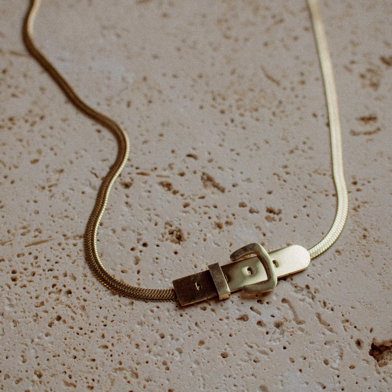 buckle necklace