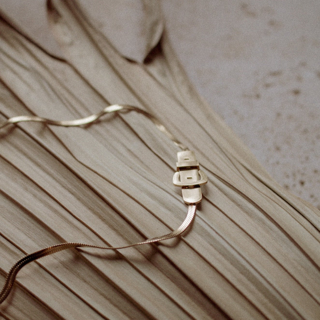 buckle necklace