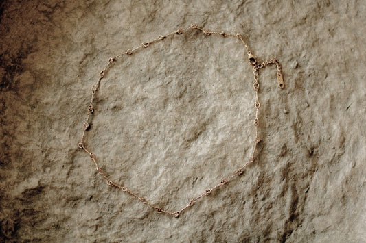 ZARA NECKLACE | waterproof gold necklace