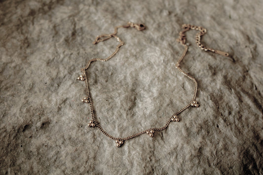 JUNIE NECKLACE | waterproof gold necklace