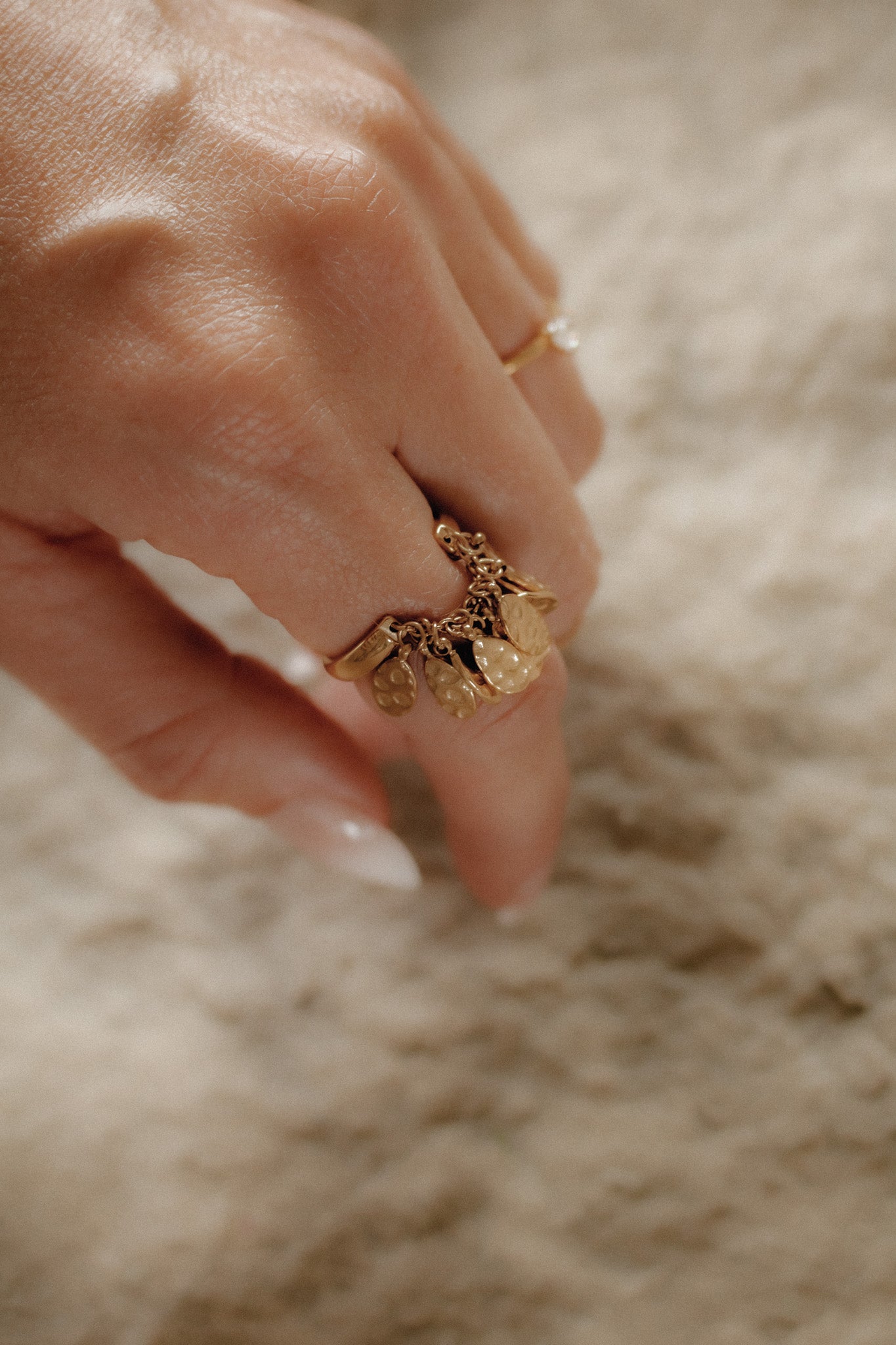 DANI RING | waterproof gold ring