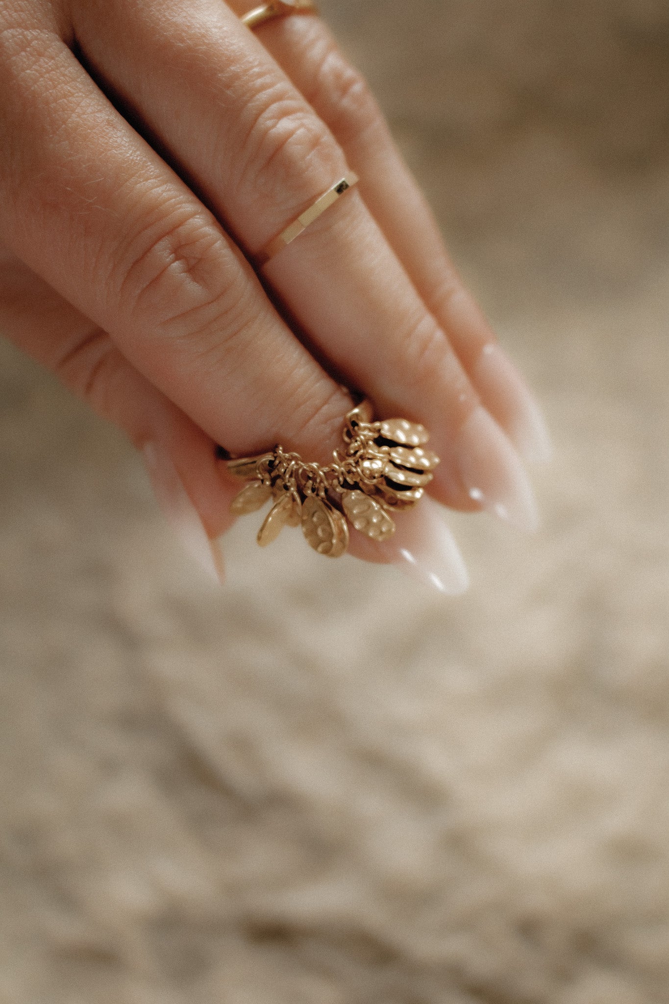 DANI RING | waterproof gold ring