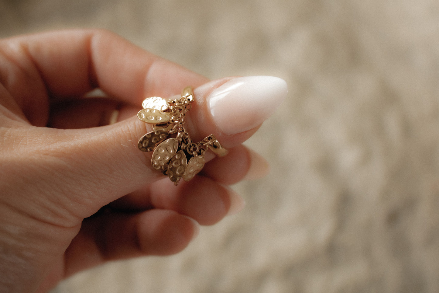 DANI RING | waterproof gold ring