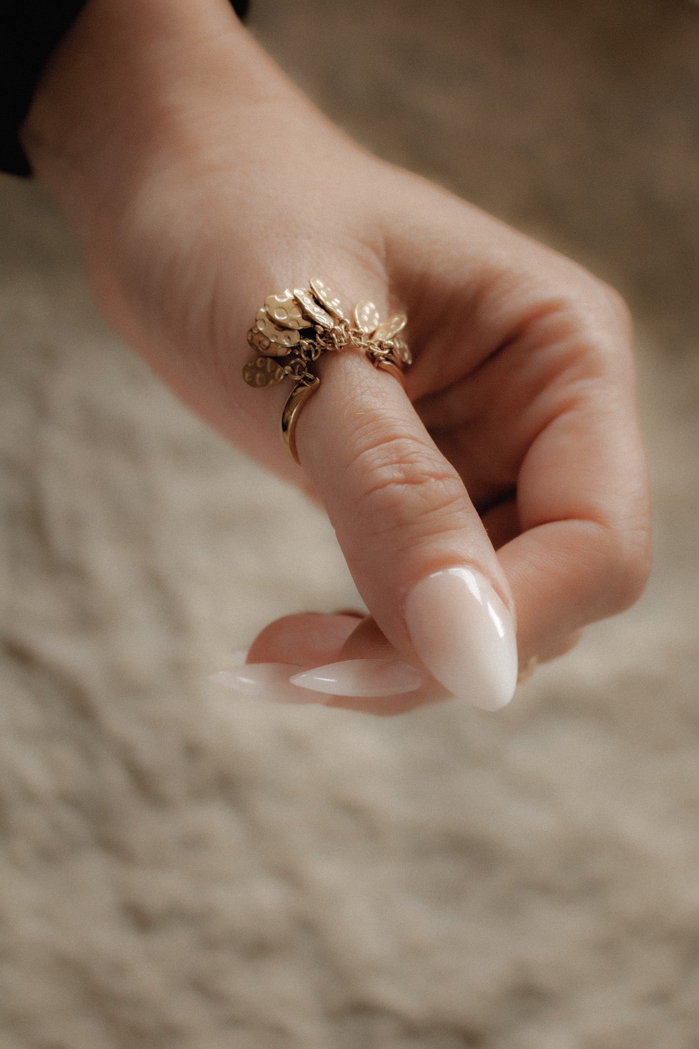 DANI RING | waterproof gold ring
