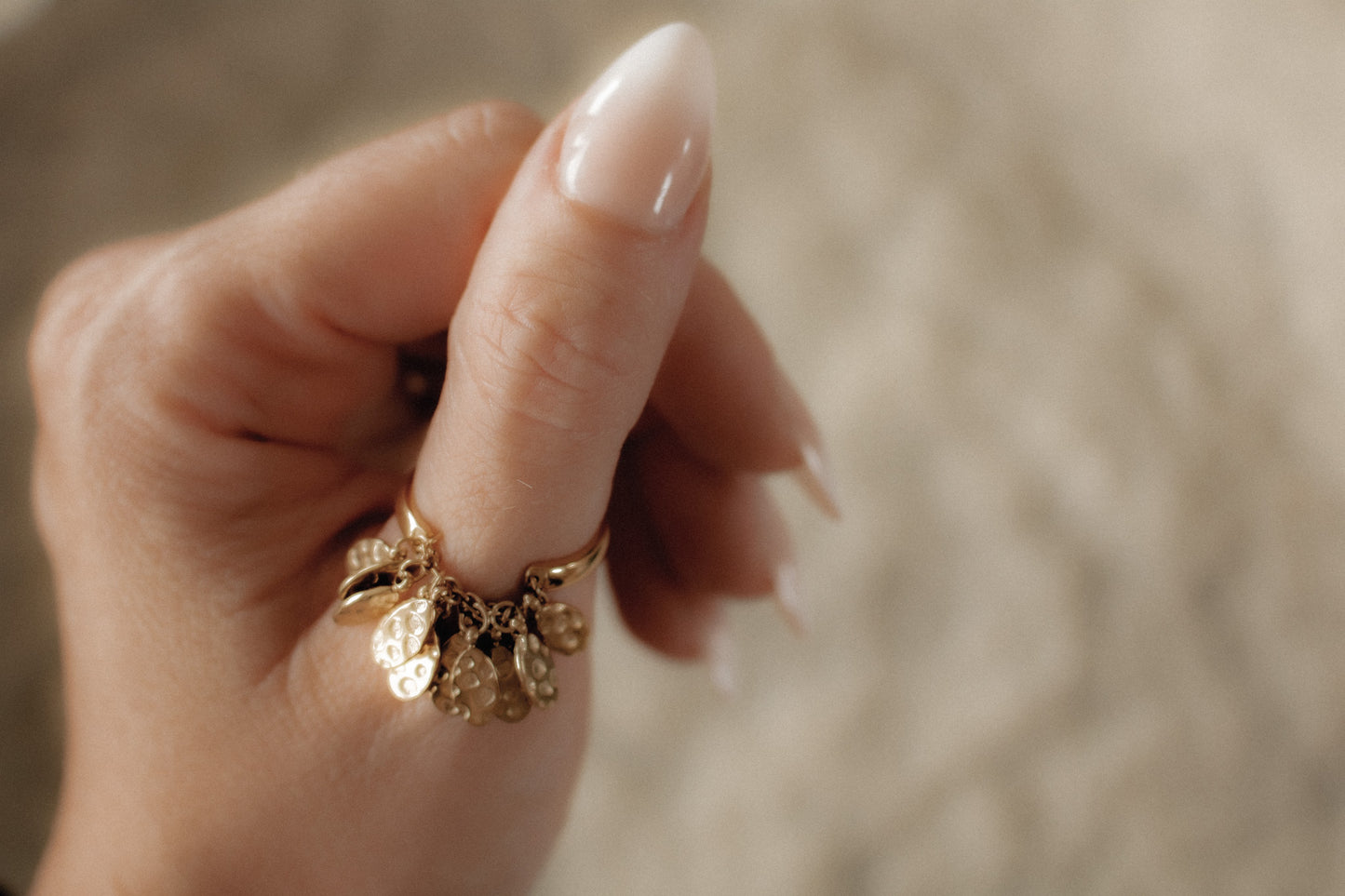 DANI RING | waterproof gold ring