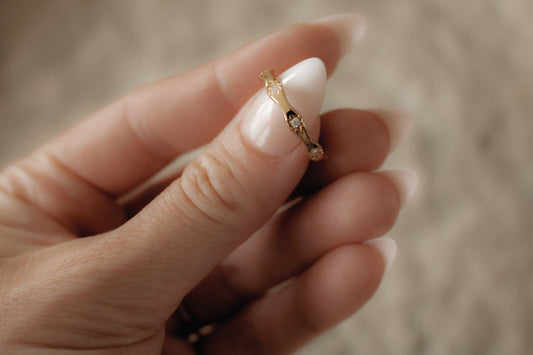 NORA RING | waterproof gold ring