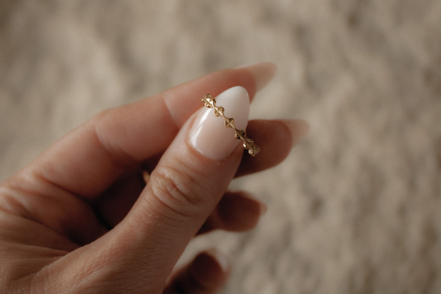 MOLLIE RING | waterproof gold ring