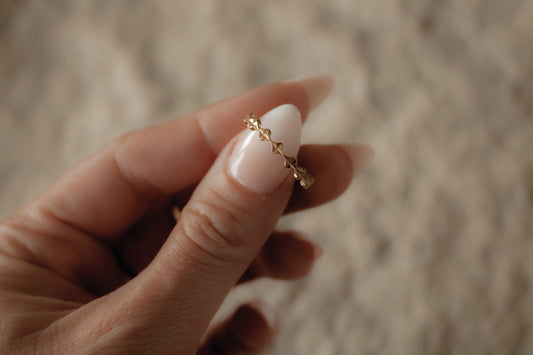 MOLLIE RING | waterproof gold ring