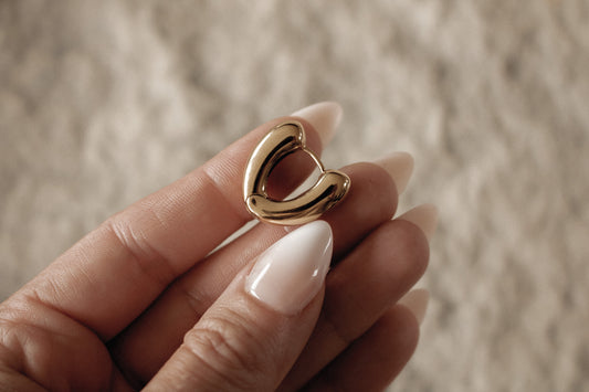 LOLLY HUGGIES | waterproof gold earrings