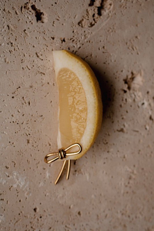 BOWIE EARRINGS | waterproof gold earrings
