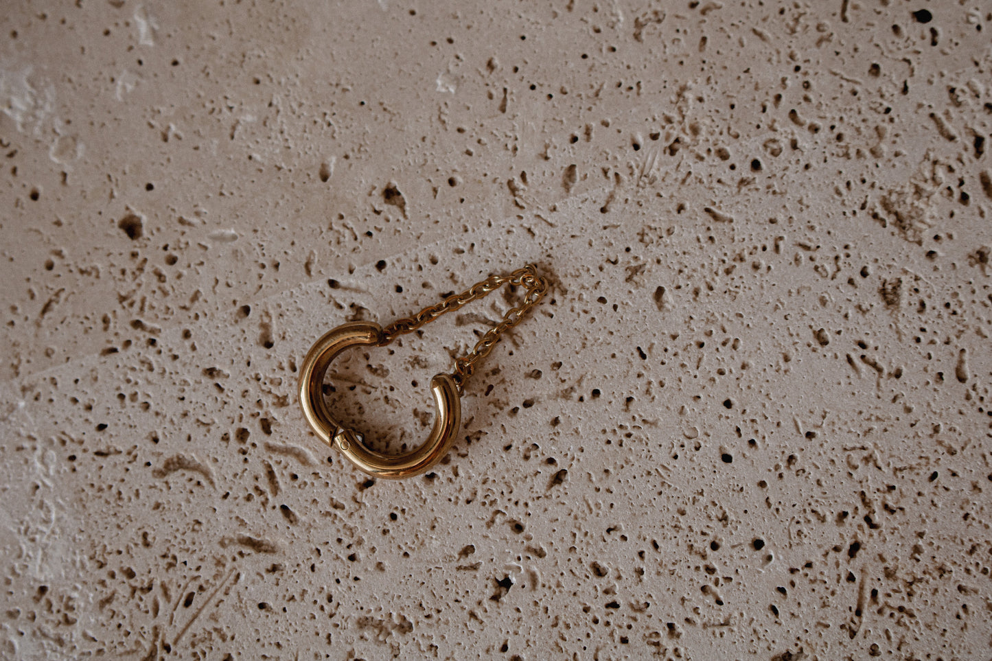 LIVIE EAR CUFF | waterproof gold earring
