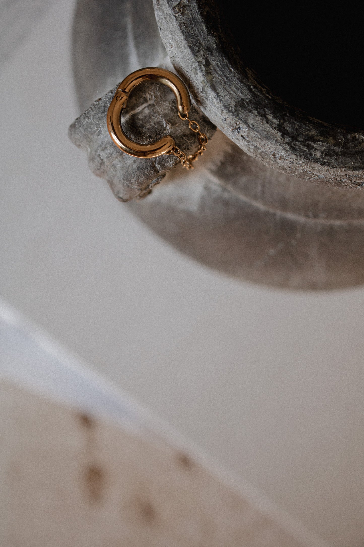 LIVIE EAR CUFF | waterproof gold earring