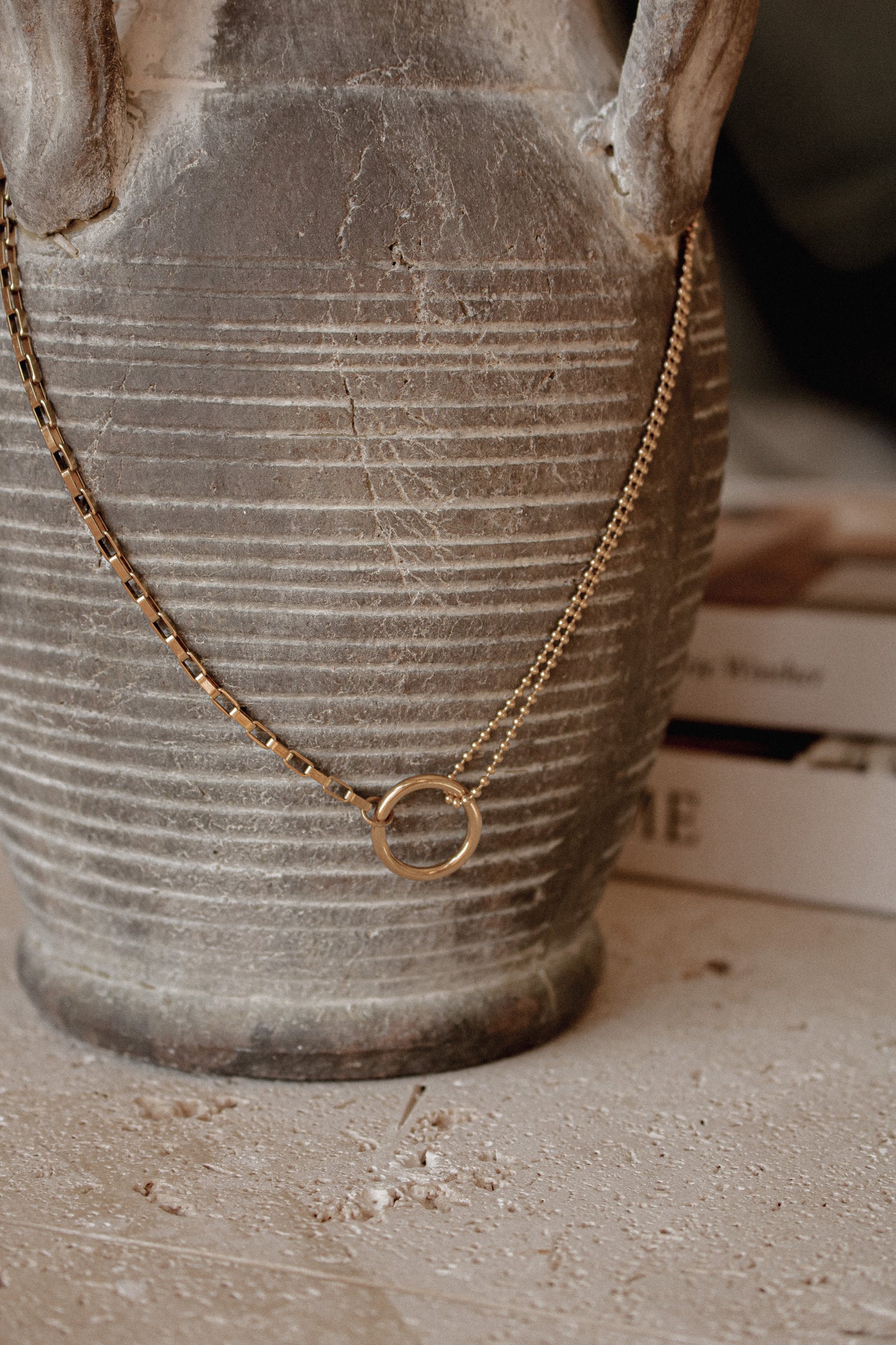 EDITH NECKLACE | waterproof gold necklace