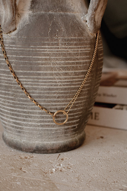 EDITH NECKLACE | waterproof gold necklace