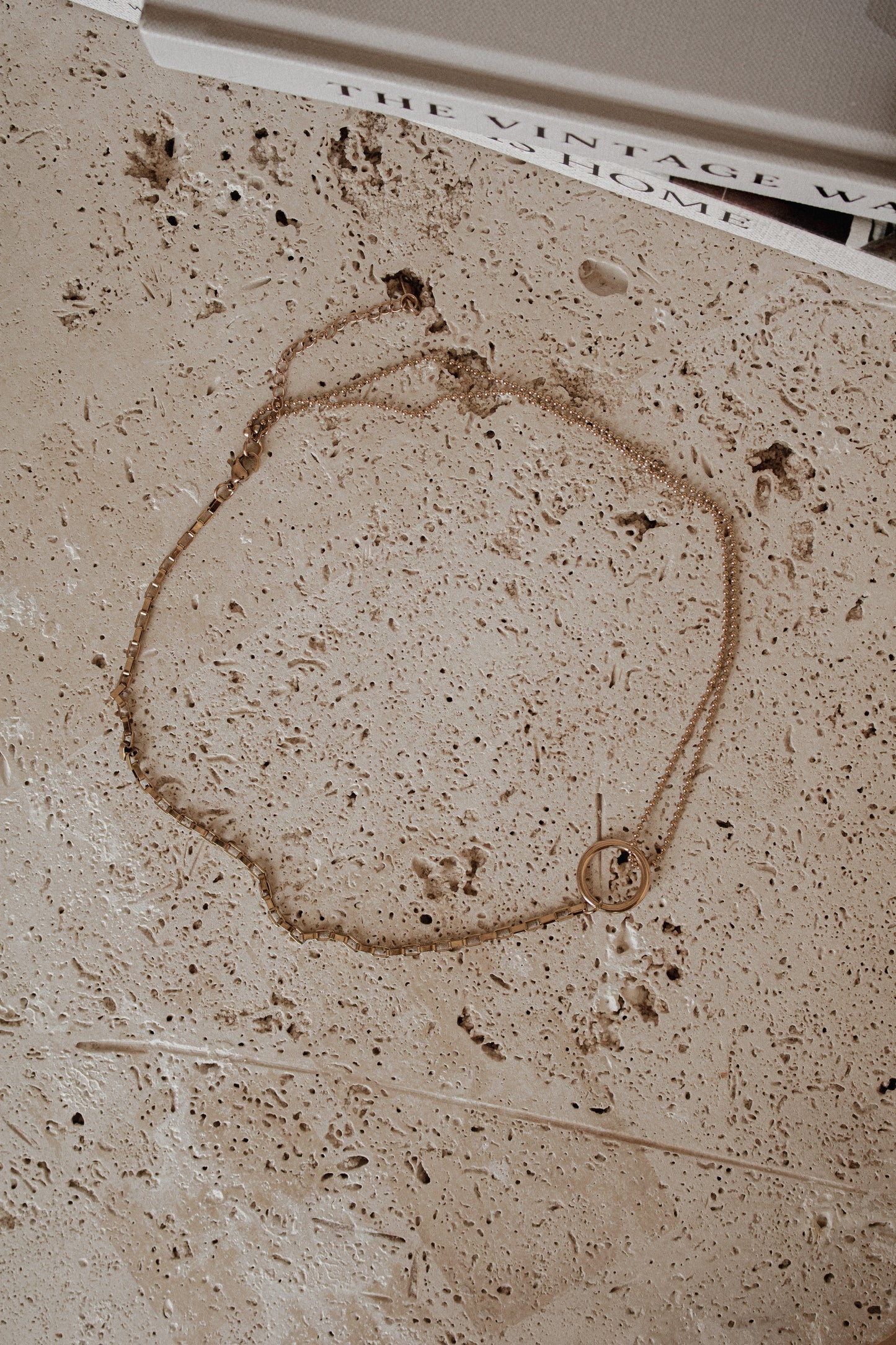 EDITH NECKLACE | waterproof gold necklace