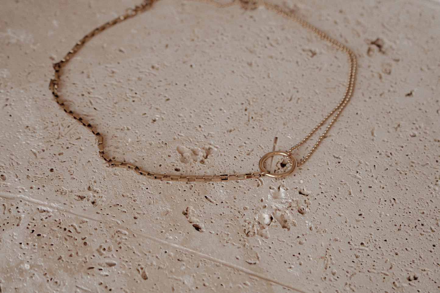 EDITH NECKLACE | waterproof gold necklace