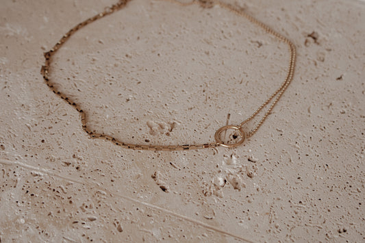 EDITH NECKLACE | waterproof gold necklace