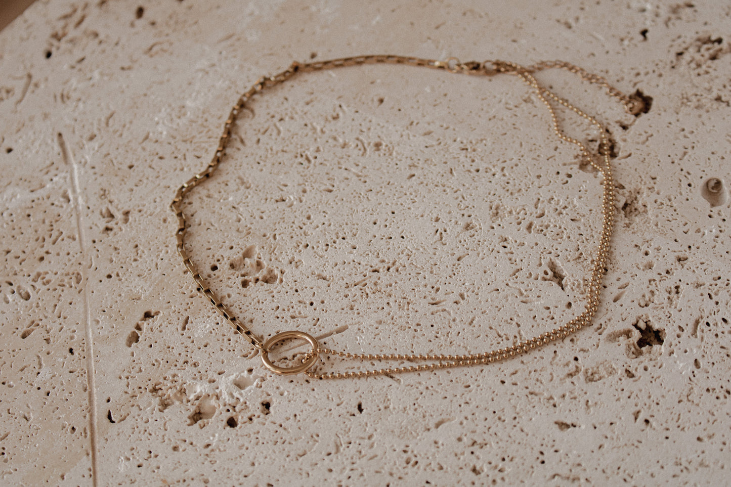 EDITH NECKLACE | waterproof gold necklace