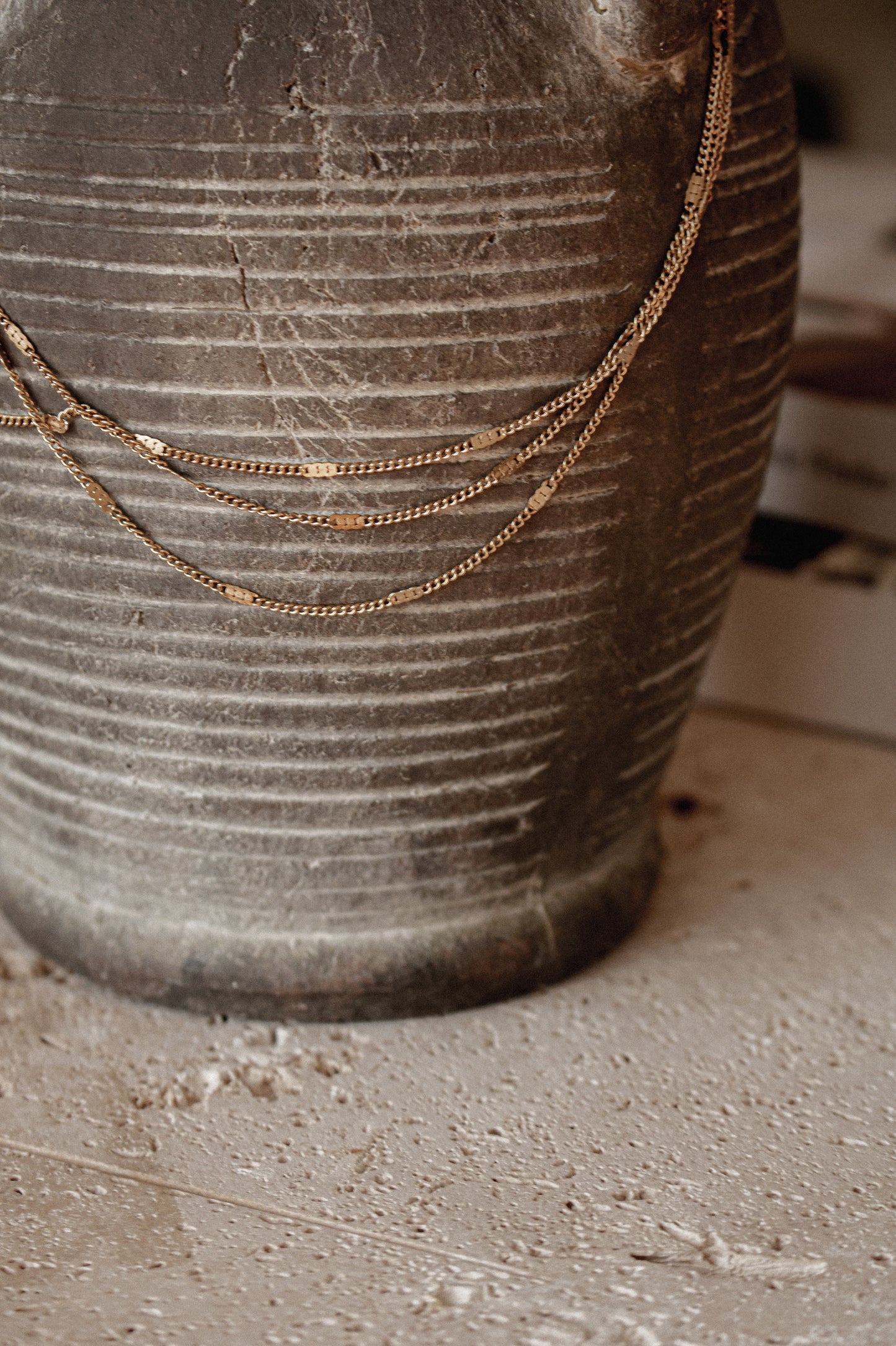 EFFIE NECKLACE | waterproof gold necklace
