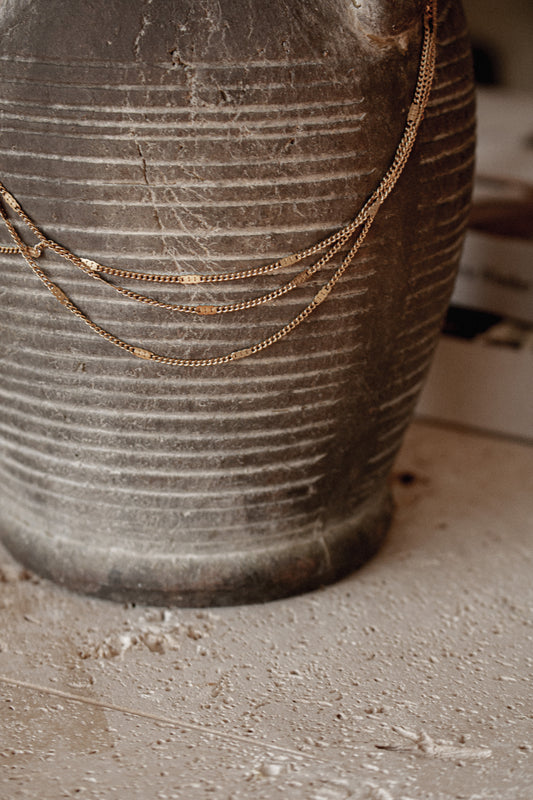 EFFIE NECKLACE | waterproof gold necklace